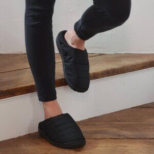 SUBU Nannen Outdoor Slippers, Black - Size 2